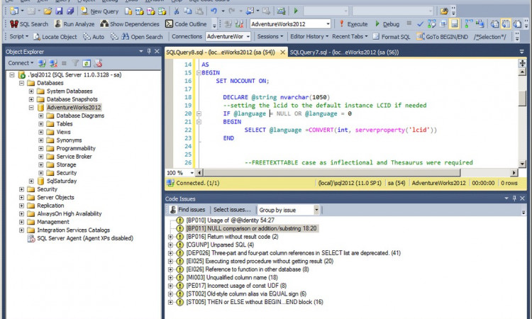 Эффективное программирование на T-SQL: Правила написания чистого кода